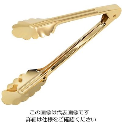 丸山ステンレス 万能トング ゴールド ミニ 11922007 1個 63-1289-37（直送品）
