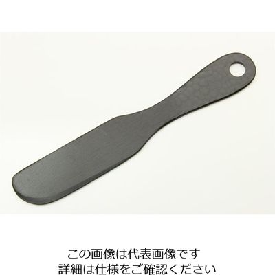 関川鋼販 アルミ バターナイフ 槌目 ブラック 11910009 1個 63-1289-55（直送品）