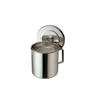 エムテートリマツ 18ー8替え網式オイルポット 3L 63-1418-90 1個（直送品）