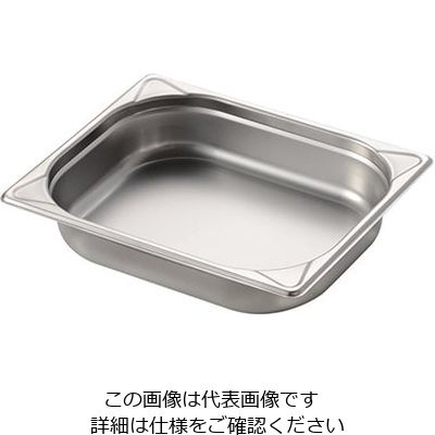 エムテートリマツ ステンレスGNパン 1/2 20mm EM8012020E 1個 63-1419-76（直送品）