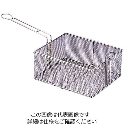 エムテートリマツ 鉄ポテトフライヤー(クロームメッキ) 小 63-1418-96 1個（直送品）