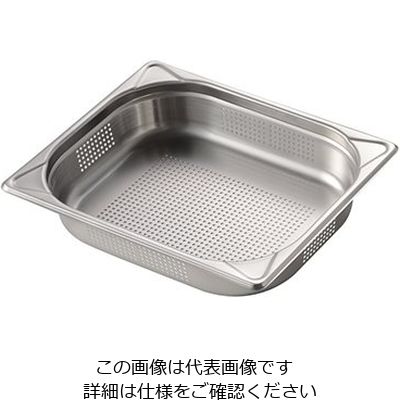 エムテートリマツ 18-8GNパン（穴明） 1/2 65mm EM8012065PF 1個 63-1420-58（直送品）