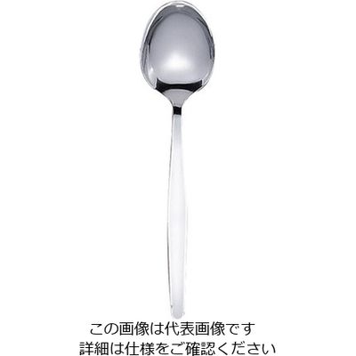 アズワン 松印18ー0給食用先丸スプーン(穴無) 150mm 63-1425-58 1個（直送品）