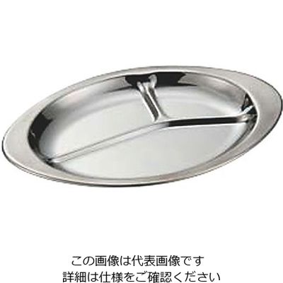 イケダ IKD 18ー8抗菌ランチ皿 13 1/2インチ 324055 1個 63-1701-18（直送品）