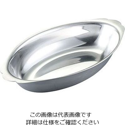 イケダ IKD 18ー8グラタン皿 深型 324009 1個 63-1700-69（直送品）