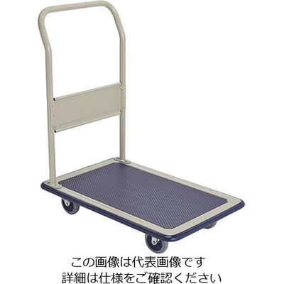 金沢車輌 NHTー102 小型 スチール台車(ハンドル固定式) 623316 1個 63-1704-24（直送品）