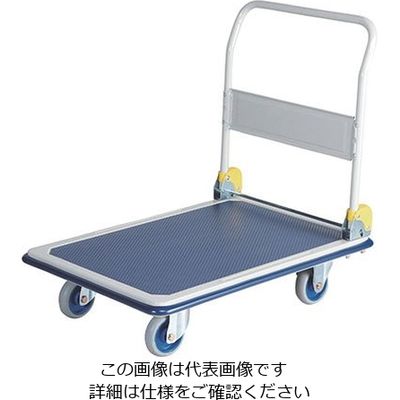 金沢車輌 NHTー301 大型 スチール台車(ハンドル折畳式) 623315 1個 63-1704-27（直送品）