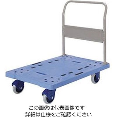 金沢車輌 NPー302GS 大型 静音樹脂台車(ハンドル固定式) 623306 1個 63-1704-55（直送品）