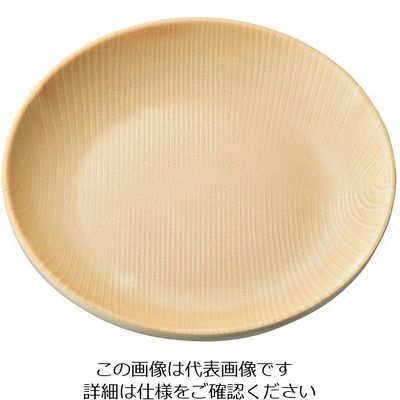 台和 ウォールナ 21cmプレート ナチュラル WDー10ーNA 319393 1個 63-1723-91（直送品）