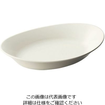 台和 カフェプレートセレクション オーバルプレート SSー910 アイボリー(IV) 319365 1個 63-1726-84（直送品）