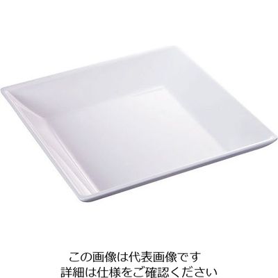 台和 スクウェアスープ皿 白 SSー11ーW 319346 1個 63-1735-96（直送品）