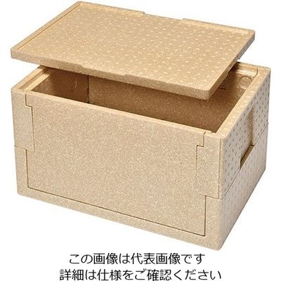 ダイキュウ デリバリー用折りたたみ式保温・保冷コンテナーRHXー37型 398024 1個 63-1744-56（直送品）