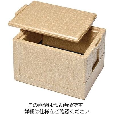 ダイキュウ デリバリー用折りたたみ式保温・保冷コンテナーRHXー16型 398023 1個 63-1744-55（直送品）