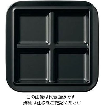 台和 パズルプレート ヨンプレート CHー4 黒(BK) 319305 1個 63-1746-88（直送品）