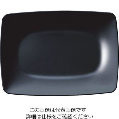 台和 菜津味 長角皿・大 黒 SSー231ーBK 319337 1個 63-1765-01（直送品）