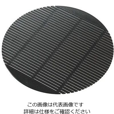 新越ワークス 抗菌銀の麺すのこ(1枚入) 小 ブラック 320381 1枚 63-1764-45（直送品）