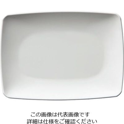 台和 菜津味 長角皿・大 白 SSー231ーW 319336 1個 63-1765-02（直送品）