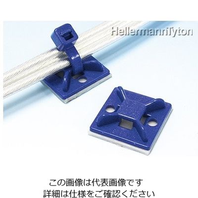 ヘラマンタイトン メタルコンテントベース 100個入 MCMB4A-BLU 1袋(100個) 63-2535-01（直送品）