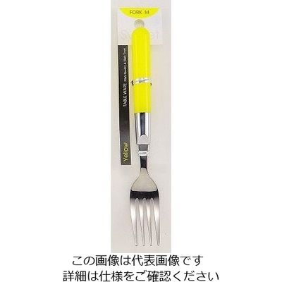 パール金属 スウィート フォーク M イエロー B-1512 1本 63-2745-71（直送品）