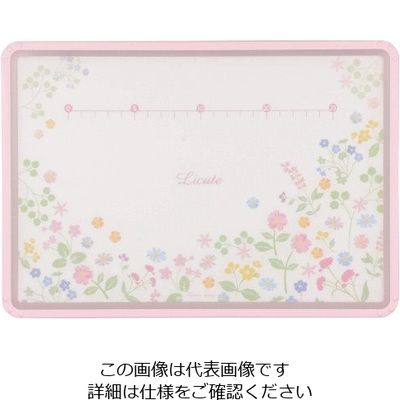 パール金属 Licute 軽くて滑りにくいまな板 フラワーダイアリー C-1237 1枚 63-2746-48（直送品）