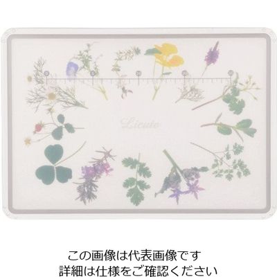 パール金属 Licute 軽くて滑りにくいまな板 スウィートハーブ C-1236 1枚 63-2746-47（直送品）