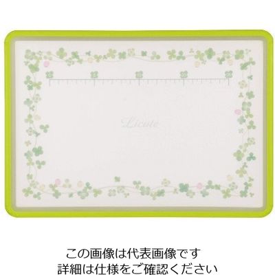 パール金属 Licute 軽くて滑りにくいまな板 ハッピークローバー C-1240 1枚 63-2746-51（直送品）