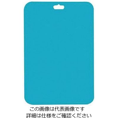 パール金属 Colors ちょっと大きめAg抗菌食洗機対応まな板 ブルーB C-1657 1枚 63-2746-74（直送品）