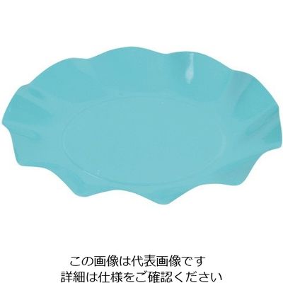 パール金属 アラモード WAVEペーパープレート 20cm 5枚入 ブルー D-260 1袋(5枚) 63-2749-03（直送品）