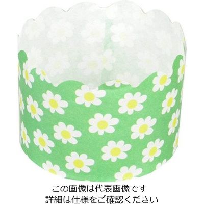 パール金属 ベイクイージー 紙製マフィンカップ 70mm(プチフラワー) 12枚入 D-2678 1袋(12枚) 63-2749-15（直送品）