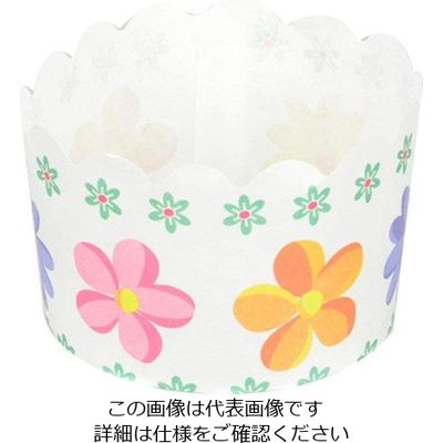 パール金属 ベイクイージー 紙製マフィンカップ 70mm(フラワー) 12枚入 D-2679 1袋(12枚) 63-2749-16（直送品）
