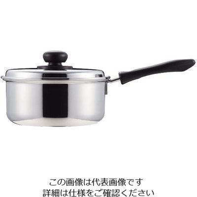 パール金属 コンフォール 3層鋼片手鍋 18cm HB-1130 1個 63-2756-49（直送品）