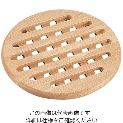 パール金属 フレア 鍋敷(丸型) H-3658 1枚 63-2751-98（直送品）