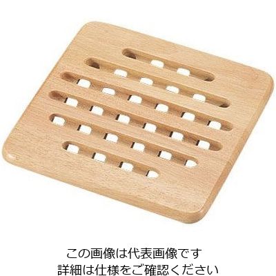 パール金属 フレア 鍋敷(角型) H-3659 1枚 63-2751-99（直送品）