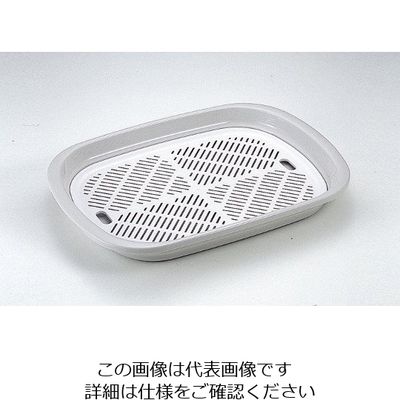 パール金属 鍋の幸 サービストレー(目皿付・盛り付け皿) H-5110 1個 63-2752-48（直送品）