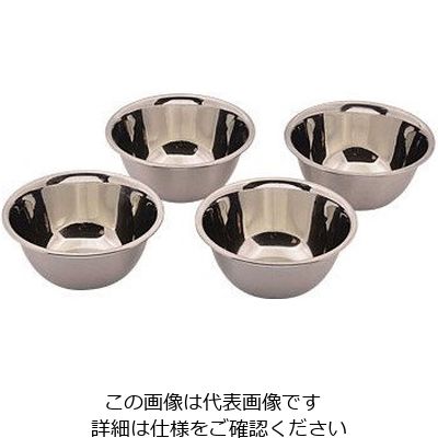 パール金属 ちょっとプラス ステンレス製調味料ボール 9cm(4個組) H-5623 1袋(4個) 63-2752-93（直送品）