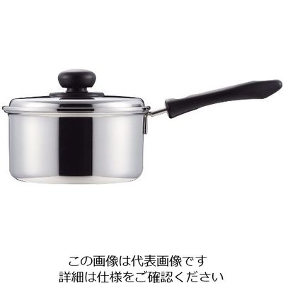 パール金属 コンフォール 3層鋼片手鍋 16cm HB-1129 1個 63-2756-47（直送品）