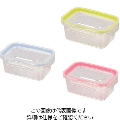 パール金属 NEWキープロック 洗いやすい保存容器 長方形 M 3個組 HB-1429 1パック(3個) 63-2757-71（直送品）