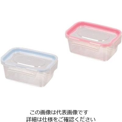 パール金属 NEWキープロック 洗いやすい保存容器 長方形 L 2個組 HB-1430 1パック(2個) 63-2757-72（直送品）