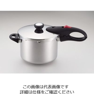 パール金属 軽量単層NEO 片手圧力鍋 4.5L HB-1735 1個 63-2758-48（直送品）