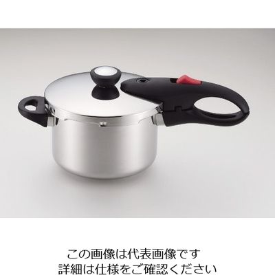 パール金属 軽量単層NEO 片手圧力鍋 3.0L HB-1734 1個 63-2758-47（直送品）