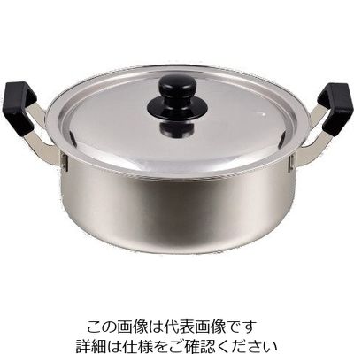 パール金属 NEWだんらん ステンレス製大型鍋 28cm HB-1795 1個 63-2758-80（直送品）