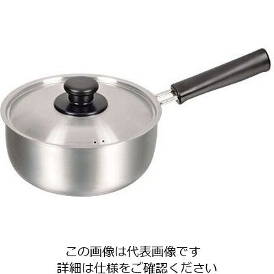 パール金属 メイドインジャパン ステンレス製片手鍋 14cm HB-1881 1個 63-2759-01（直送品）