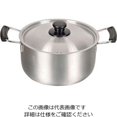 パール金属 メイドインジャパン ステンレス製両手鍋 22cm HB-1885 1個 63-2759-05（直送品）