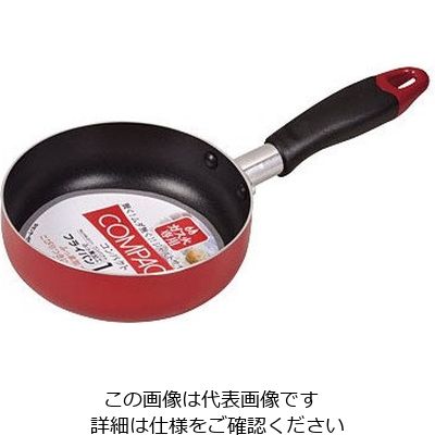 パール金属 コンパクト ふっ素加工フライパン 14cm HB-2171 1枚 63-2760-19（直送品）