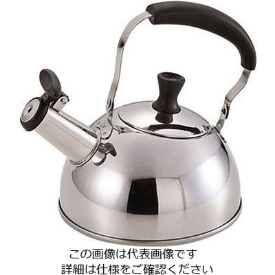 パール金属 コンパクト ステンレス製笛吹きケットル 1.0L HB-2202 1個 63-2760-49（直送品）