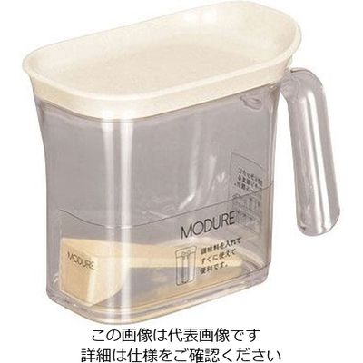 パール金属 モデュールプラス 調味料ストッカー 390mL ホワイト HB-2221 1個 63-2760-66（直送品）