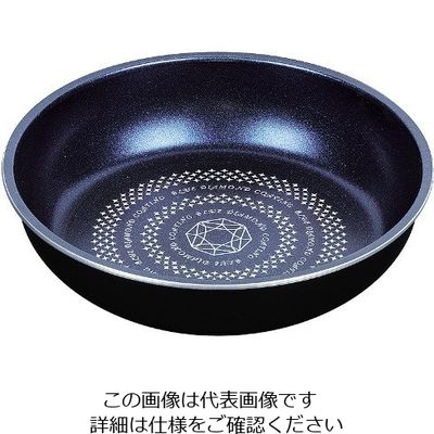 パール金属 ルクスパン ブルーダイヤモンドコートIH対応フライパン 20cm HB-2434 1枚 63-2761-21（直送品）