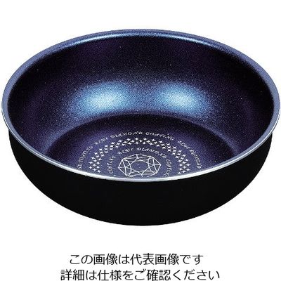 パール金属 ルクスパン ブルーダイヤモンドコートIH対応いため鍋 20cm HB-2435 1枚 63-2761-22（直送品）