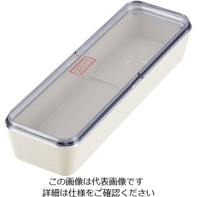パール金属 クローブ 蓋付カトラリーケース ホワイト HB-2911 1個 63-2763-16（直送品）