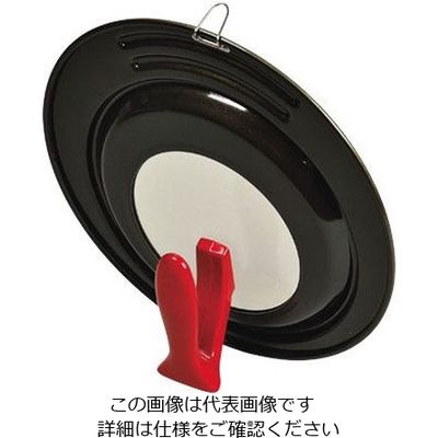 パール金属 ロッソ・ブラック シリコーン加工窓付スタンドパンカバー 24~28cm用 HB-2637 1枚 63-2762-18（直送品）